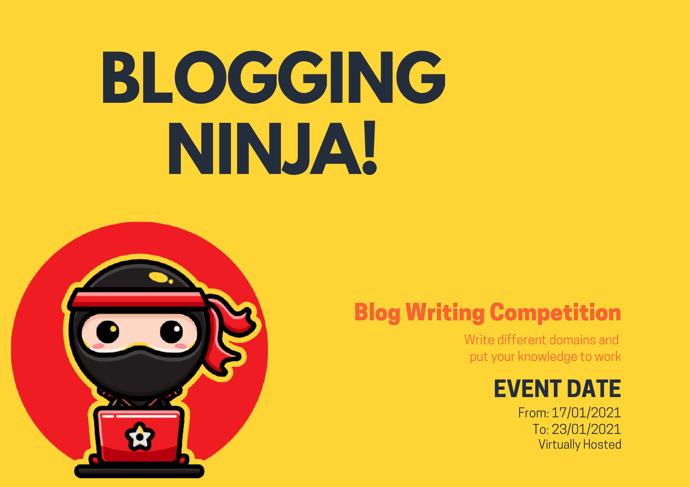 Be a Blogging Ninja | #bashwomancommunity